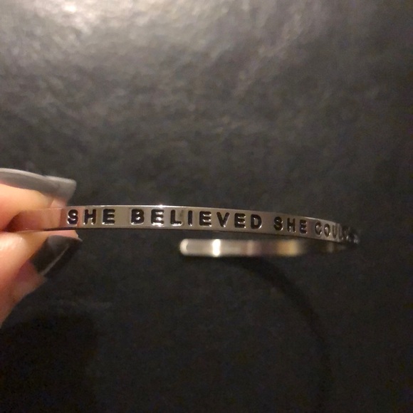 MantraBand | Jewelry | She Believed She Could So She Did